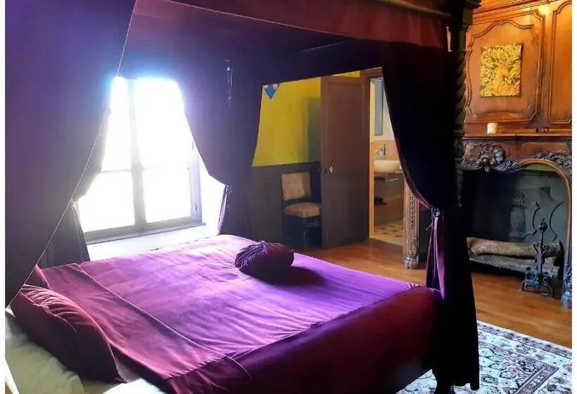 キングサイズベッドのスタンダードルーム, Château De Mongazon