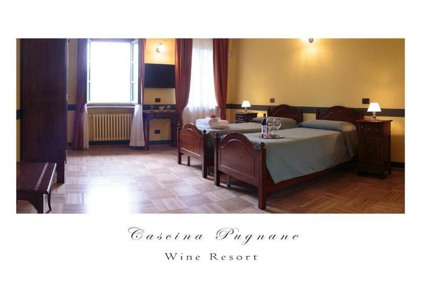 חדר סטנדרט עם מרפסת, Cascina Pugnane