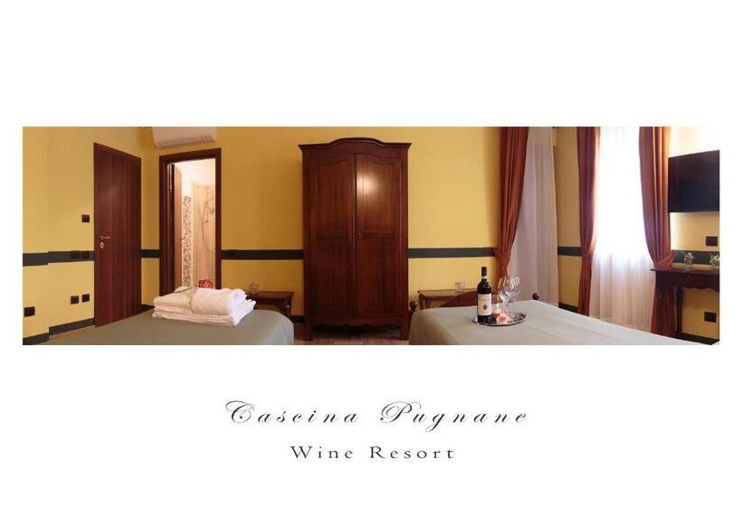 غرفة قياسية مزوَّدة بشُرفة, Cascina Pugnane