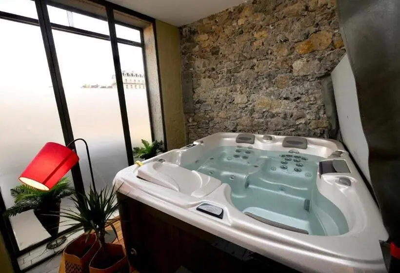 景色の見える一ベッドルームアパートメント, Appartement Spa Privatif Grenoble At Home Spa