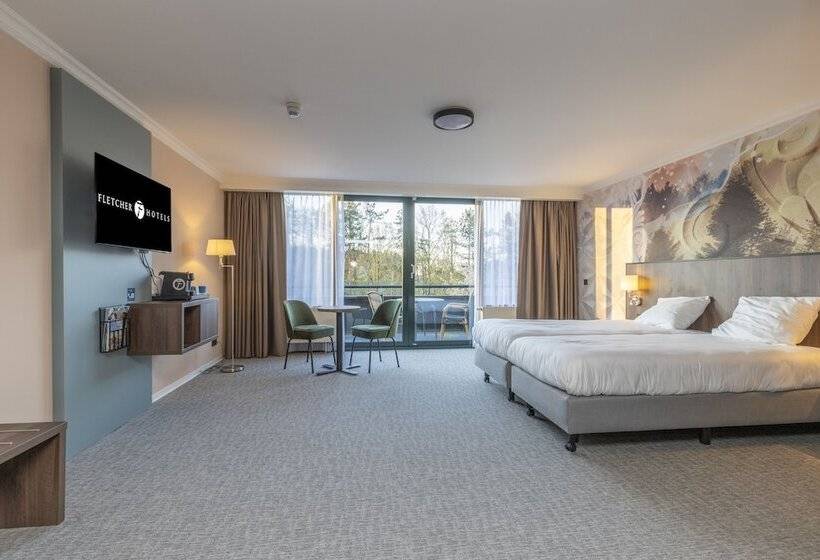 Номер Стандарт Адаптированный для Инвалидов, Fletcher Familiehotel De Hunzebergen