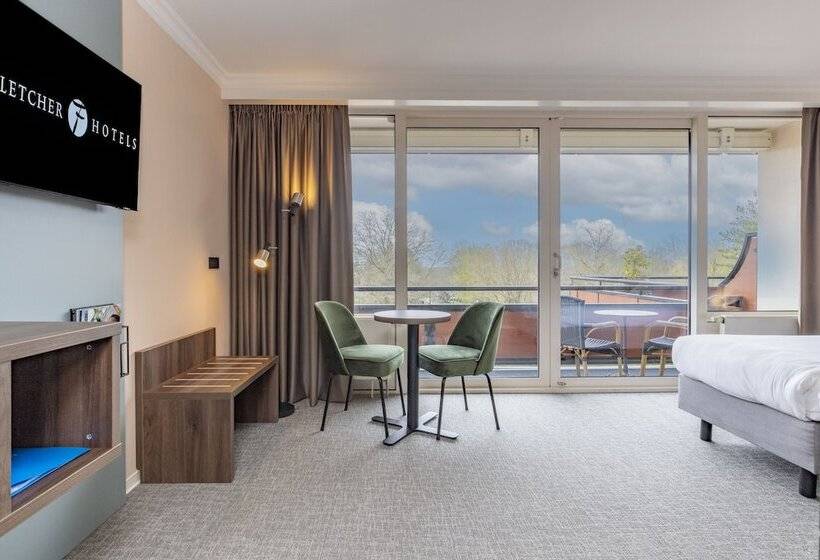 Номер Стандарт Адаптированный для Инвалидов, Fletcher Familiehotel De Hunzebergen