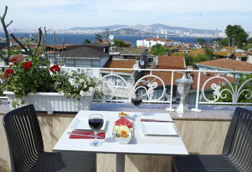 חדר דלוקס נוף לים, Ascot Hotel Büyükada