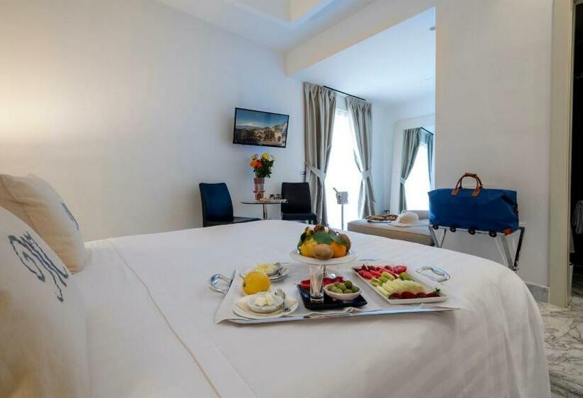 テラス付きデラックスルーム, Metropole Taormina