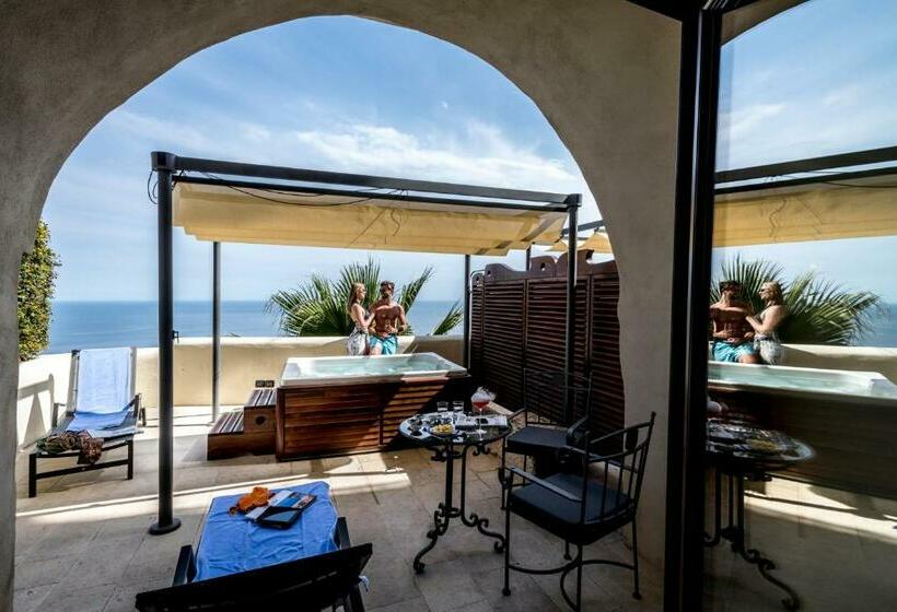 テラス付きデラックスルーム, Metropole Taormina