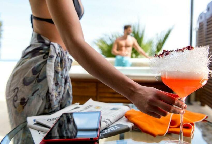 テラス付きデラックスルーム, Metropole Taormina