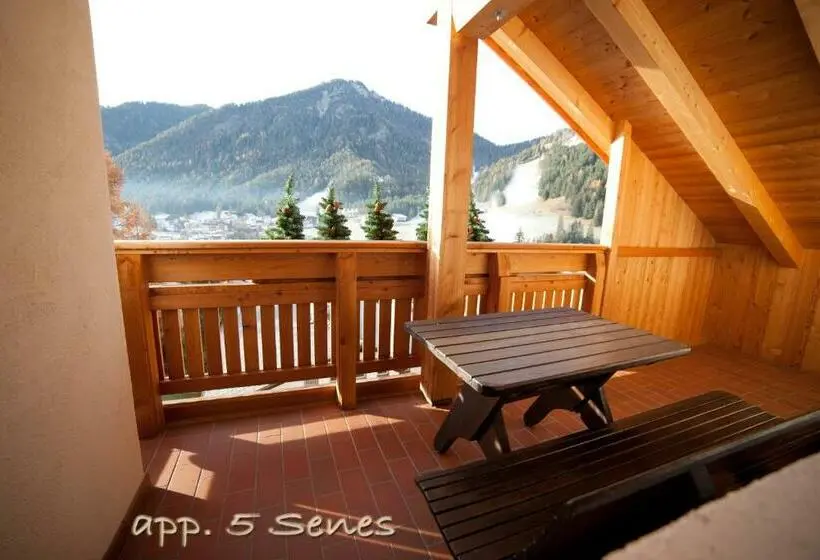 آپارتمان 1 خوابه, Alp Residence Pelegrin