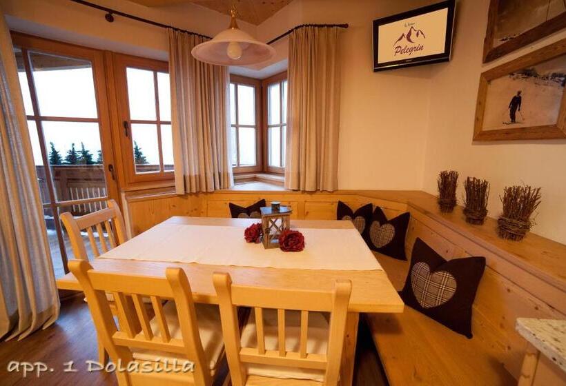 Апартаменты 1 Спальня, Alp Residence Pelegrin