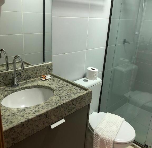 景色の見えるトリプルスタンダードルーム, Manaíra Apart