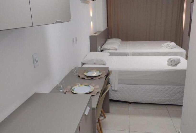 景色の見えるトリプルスタンダードルーム, Manaíra Apart