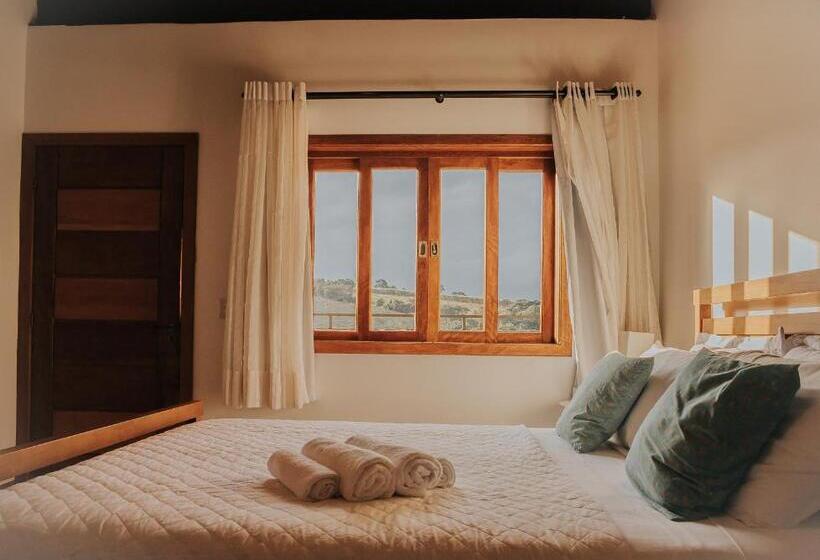 اتاق خانوادگی با چشم‌انداز باغ, Pousada Cheiro Da Terra