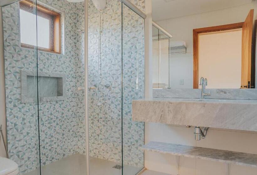 اتاق خانوادگی با چشم‌انداز باغ, Pousada Cheiro Da Terra