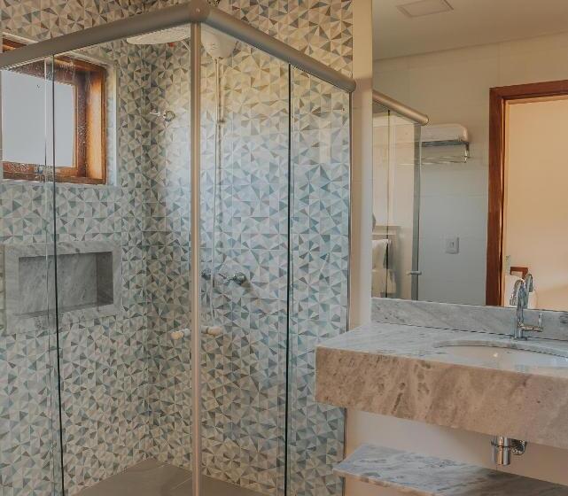 اتاق خانوادگی با چشم‌انداز باغ, Pousada Cheiro Da Terra