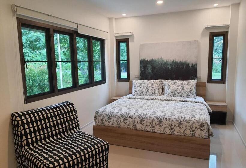 キングサイズベッドのスタンダードルーム, Casa Khaoyai Bed&breakfast