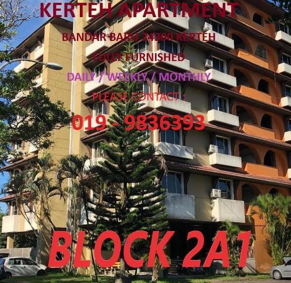 침실 2개 아파트, Kerteh Apartment