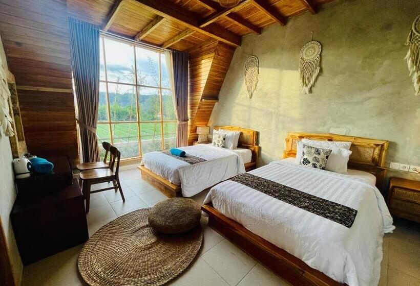 חדר משפחתי דלוקס, Batur Panorama