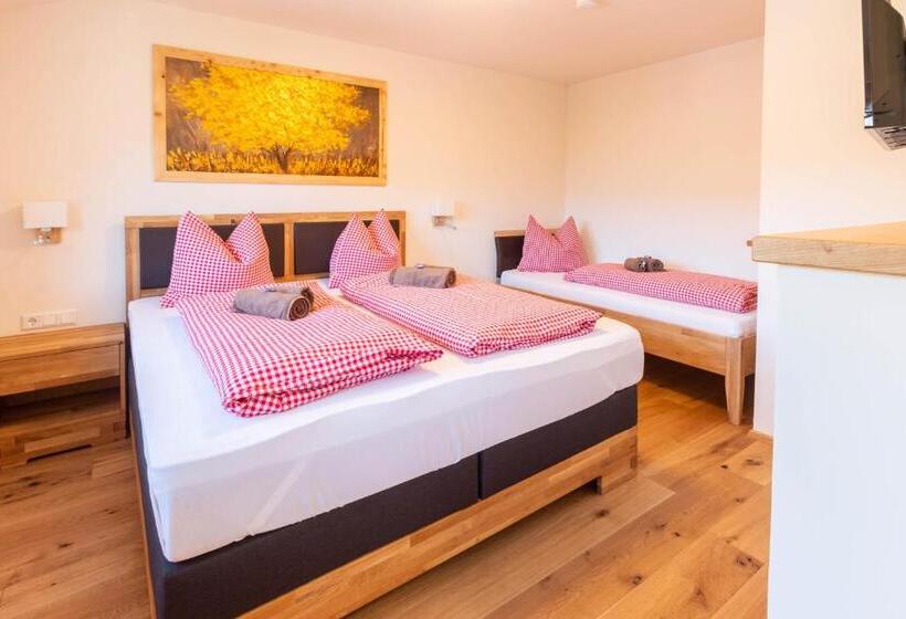 דירה בת חדר שינה 1 עם מרפסת, Gästehaus Schwaiger