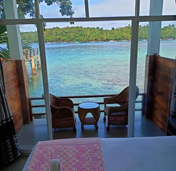 수피리어 트리플룸 바다 전망, Mr. Bean Resort