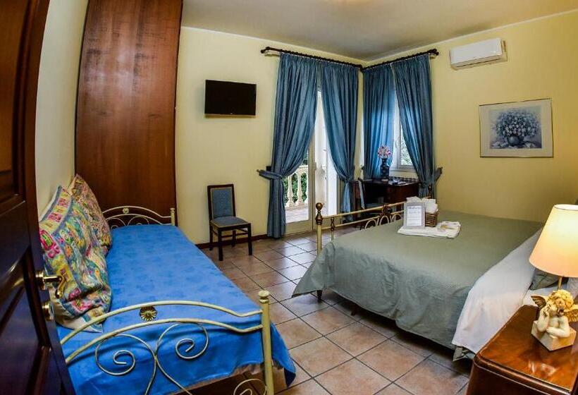 Quarto Deluxe com Sacada, B&b Villa Bentivoglio