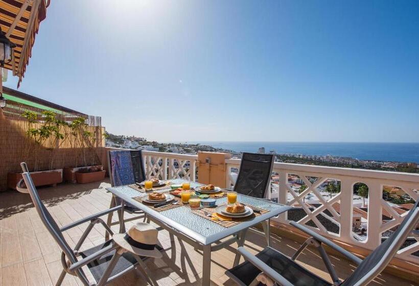 Апартаменты 1 Спальня Вид на Море, 109 Penthouse , Incredible View, Marco