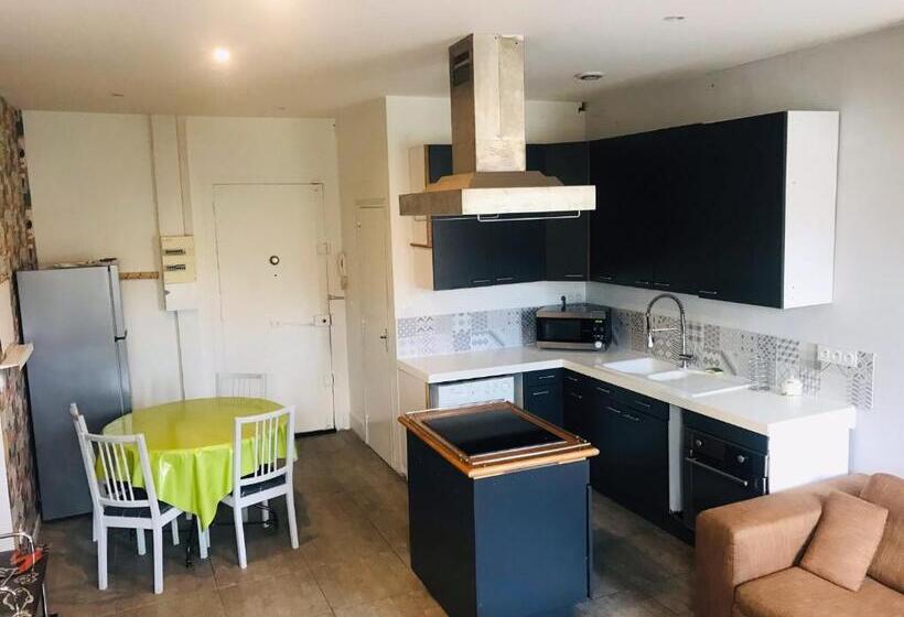 침실 2개 아파트, Appart Hotel Sathonay Rillieux Lyon