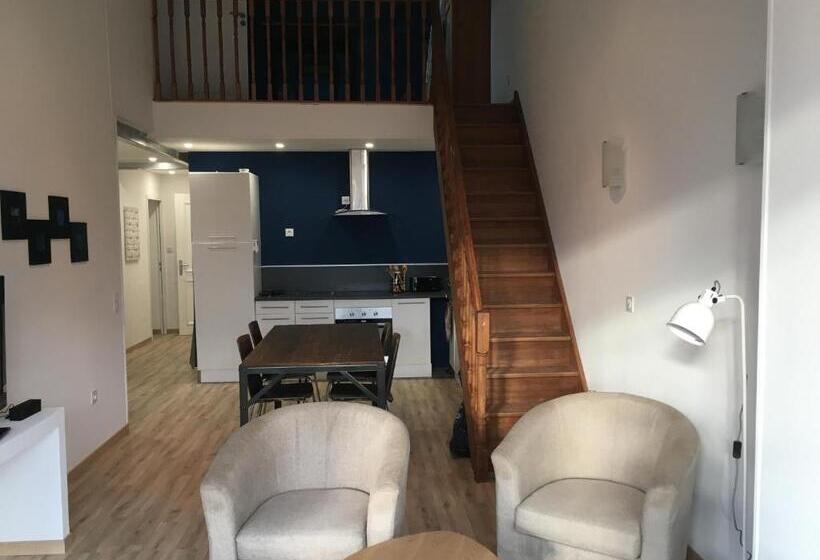 Апартаменты 1 Спальня Вид на Сад, La Cathare Appartement