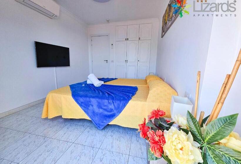 带1个卧室的豪华公寓, 7lizards Ocean View Apartments