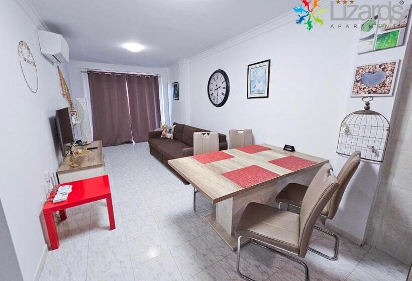 带1个卧室的豪华公寓, 7lizards Ocean View Apartments