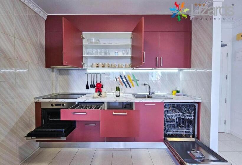 带1个卧室的公寓, 7lizards Ocean View Apartments