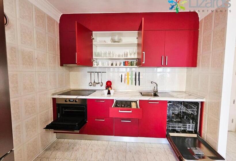 带1个卧室的豪华公寓, 7lizards Ocean View Apartments