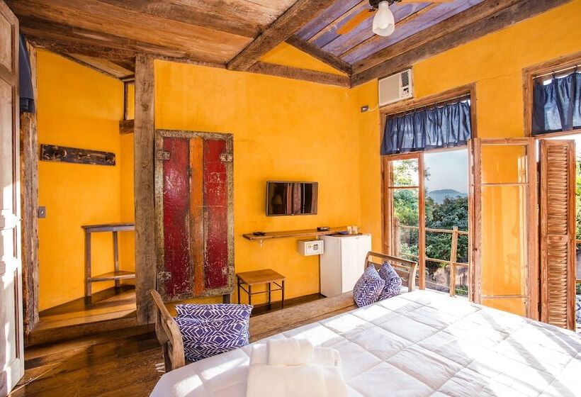 סוויטת דלוקס נוף לים, Villa Galiileu Ilhabela