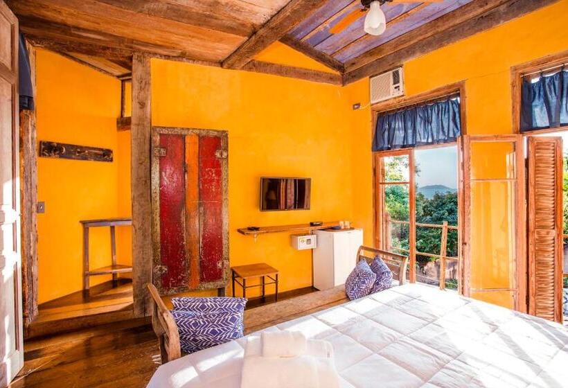 סוויטת דלוקס נוף לים, Villa Galiileu Ilhabela