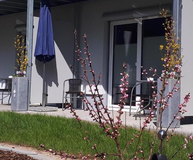 庭の見える1ベッドルームアパートメント, Aparthotel Stadtallendorf