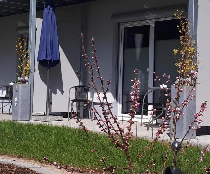庭の見える1ベッドルームアパートメント, Aparthotel Stadtallendorf