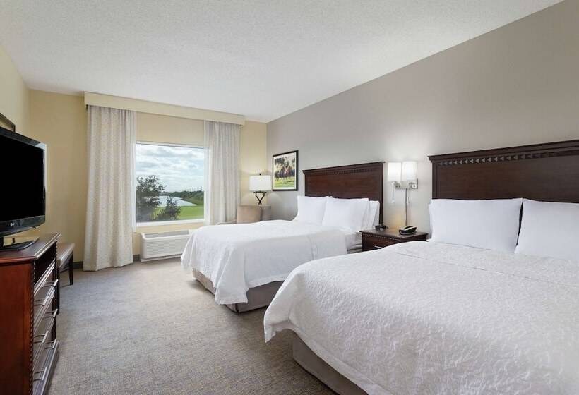 Номер Стандарт 2 Двуспальные Кровати, Hampton Inn & Suites Wellington