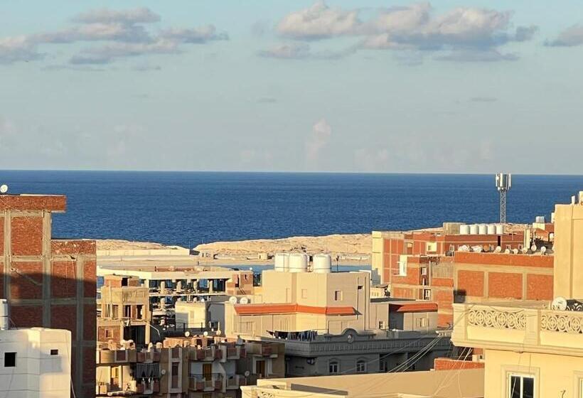 Bed in Shared Room with Shared Bathroom, Almanara Hotel Marsa Matrouh