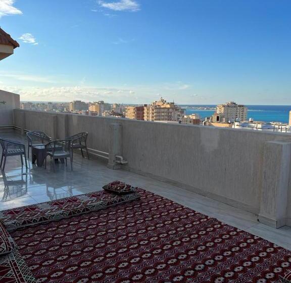 Bed in Shared Room with Shared Bathroom, Almanara Hotel Marsa Matrouh