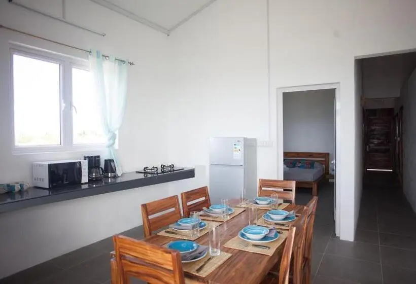 آپارتمان 1 خوابه با چشم‌انداز دریا, Villa Paradise Rodrigues