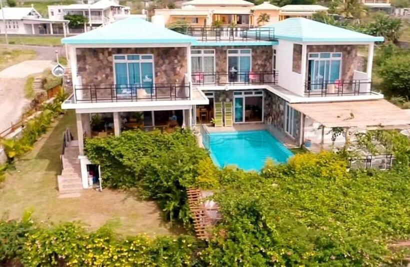 آپارتمان 1 خوابه با چشمانداز دریا, Villa Paradise Rodrigues