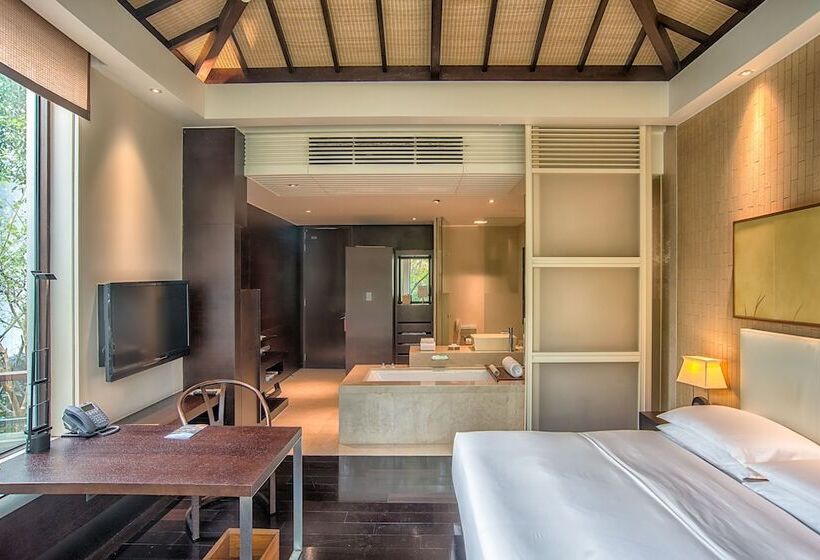 스탠다드 룸 더블 침대, Park Hyatt Ningbo Resort & Spa