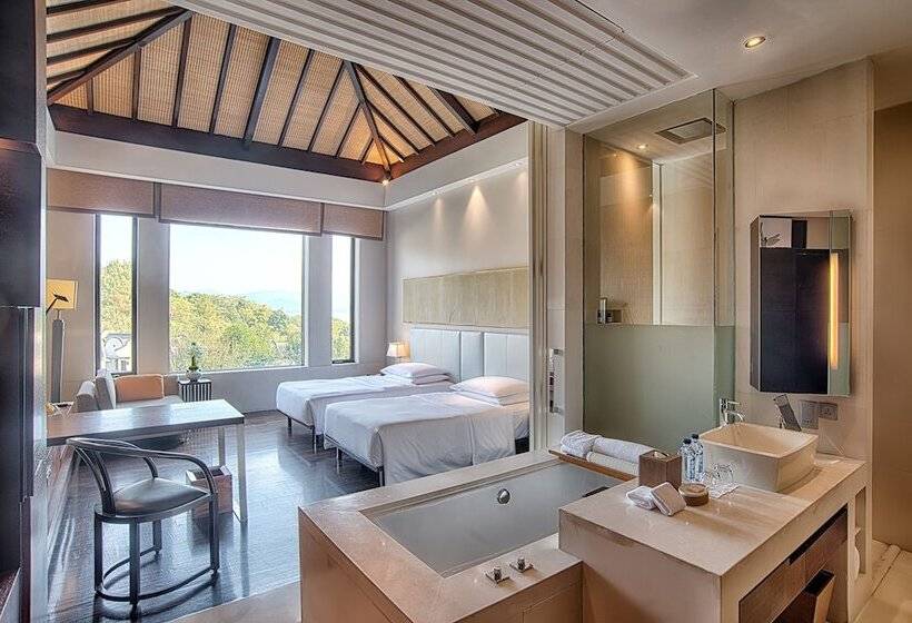 스탠다드 룸 호수 전망, Park Hyatt Ningbo Resort & Spa