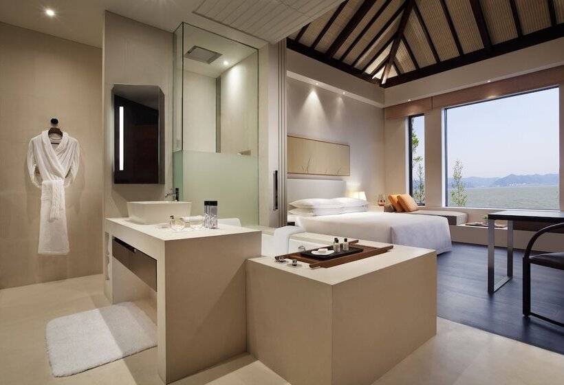 스탠다드 룸 더블 침대, Park Hyatt Ningbo Resort & Spa