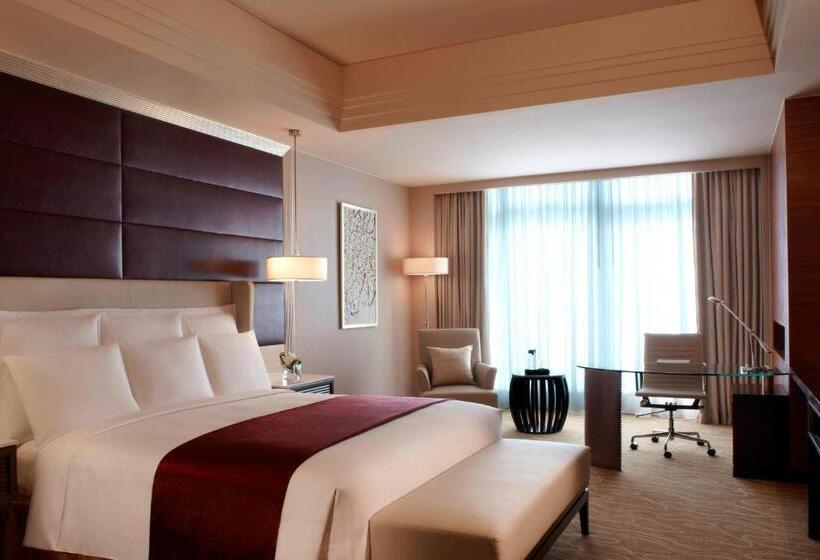 도시전망 디럭스룸 킹침대, Shanghai Marriott  Riverside
