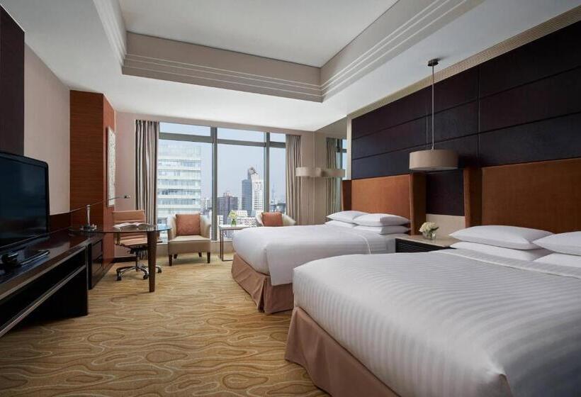 디럭스 룸 도시 전망, Shanghai Marriott  Riverside