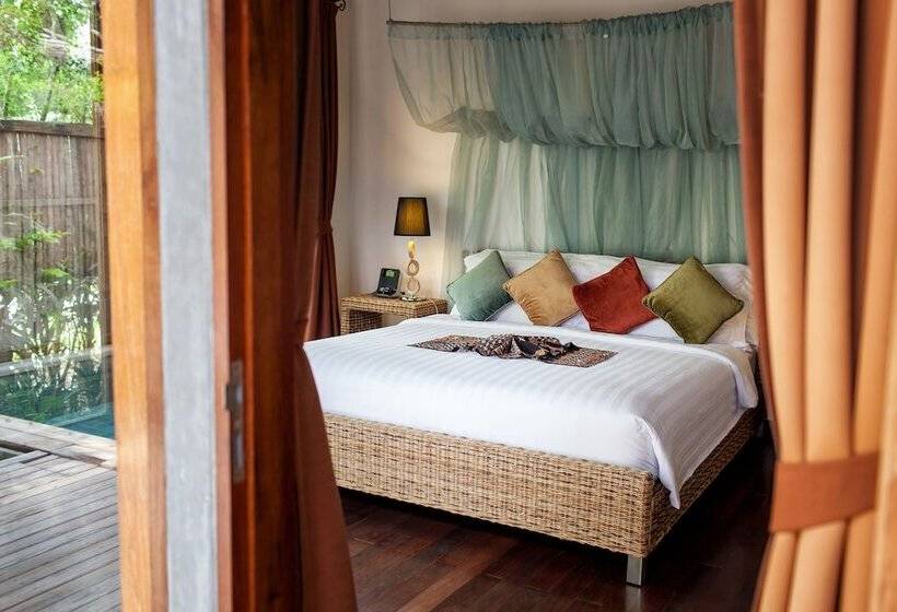 配有游泳池的小型套房, Tango Luxe Beach Villa, Koh Samui