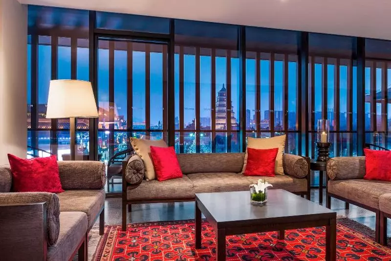 キングサイズベッドのクラブルーム, The Westin Xi An