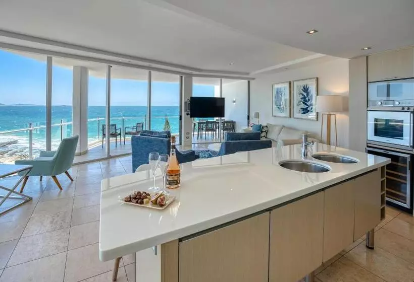デラックススイートの３ベッドルーム, Oceans Mooloolaba