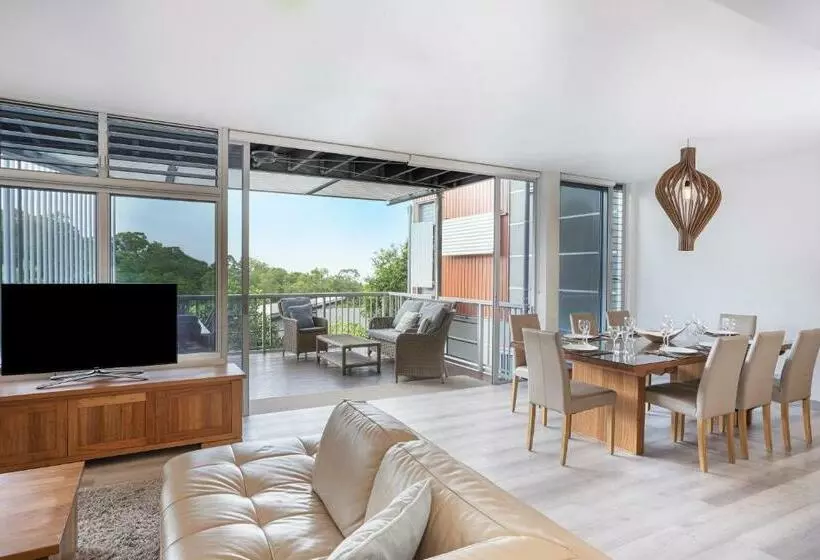３ベッドルームのデラックスビラ, Peppers Noosa Resort And Villas