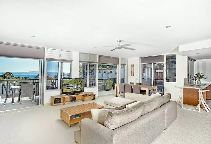 ３ベッドルームのデラックスアパートメント, Peppers Noosa Resort And Villas