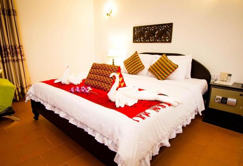 غرفة ديلوكس مطلّة علي الحديقة, Sonalong Boutique Village & Resort